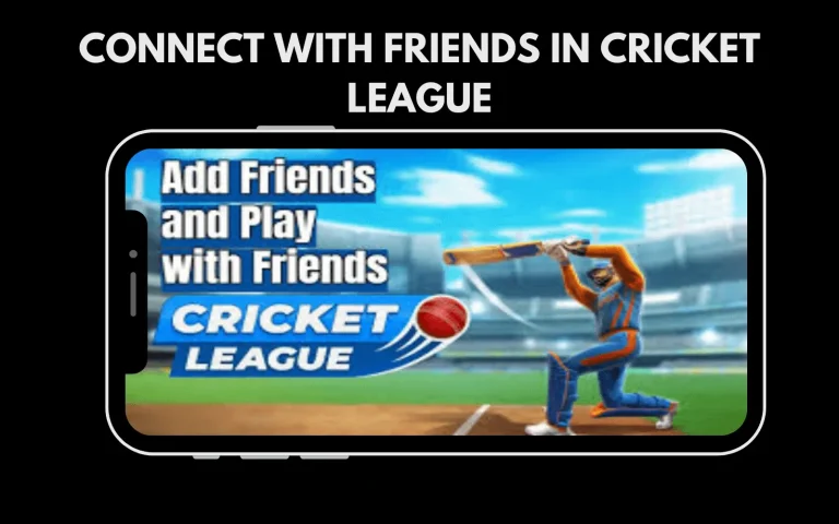 conect with friends in cricket league